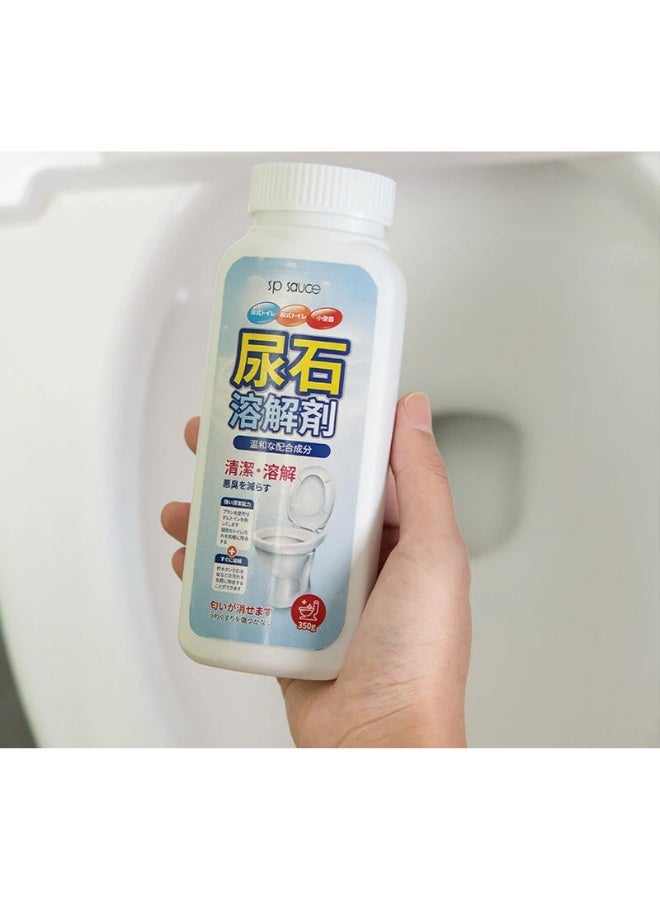 Professional Urolith Dissolving Agent 350g, Heavy Duty Toilet Bowl Cleaner & Urinal Scale Remover, Fast-Acting Limescale & Stubborn Stain Remover for Western & Japanese Toilets, Odor Eliminator & Pipe Declogger, Safe for Glaze & Plastic/Cast Iron Sewers, No-Brush Refreshing Deep Clean Formula - Image 4